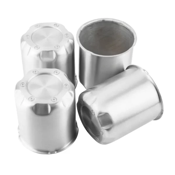 Center Caps 5 Lug for Truck SUV RV Trailer 3.27 In Rims