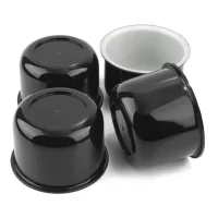 Center Push Through Wheel Cap Replacement 3.25" Wheel Hub