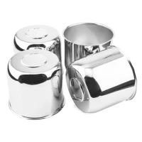 Chrome Wheel Center Caps 4.88" for Truck Trailer SUV RV