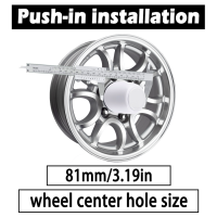 3.19″ Push Through Wheel Center Hubcap