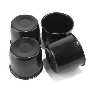 4.25 Push Through Center Caps Black for Truck