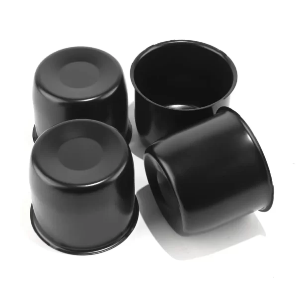4.25 Push Through Center Caps Black for Truck