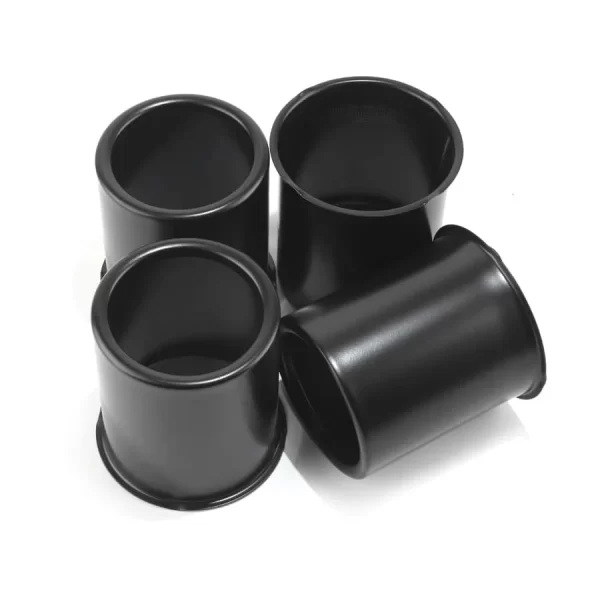 3.19" Black Trailer Wheel Center Caps for Truck SUV RV