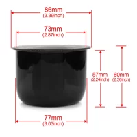 Aftermarket Rim Center Caps Replacements for 3.03 Inch Hubs