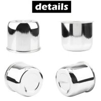 4.41" Chrome Wheel Center Caps