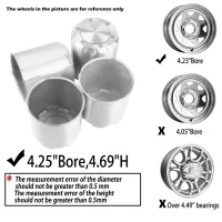 4.25 In Center Cap Push-Through Fit for 4.25" Center Bore Only