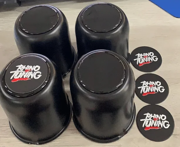 4.25 Inch Push Through Center Caps for Truck Trailer SUV RV